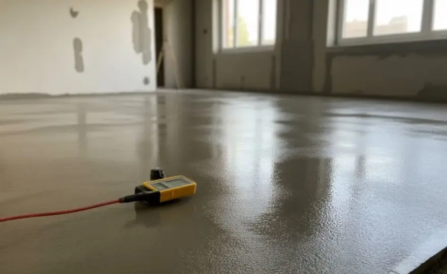 Ile schnie wylewka cementowa? Poznaj czynniki wpływające na czas schnięcia