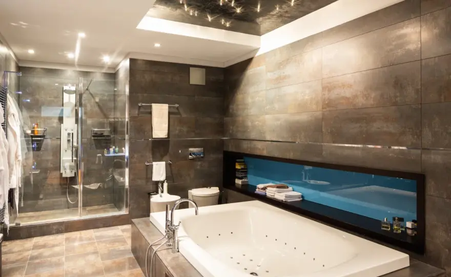 Wanna jako SPA? Oświetlenie nad wanną - Inspiracje i IP