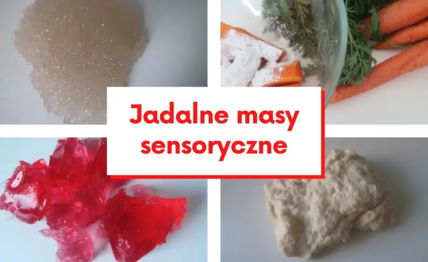 Przepisy na masy sensoryczne dla dzieci, które rozweselą i pobudzą kreatywność