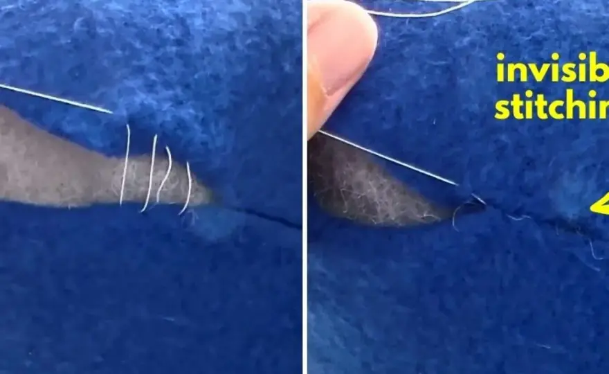 Invisible Seam - Master Ladder, Slip & Blind Stitches