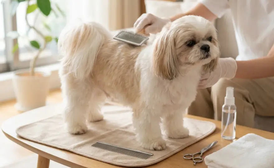 6-tygodniowy shih tzu - Jak dbać o malucha?