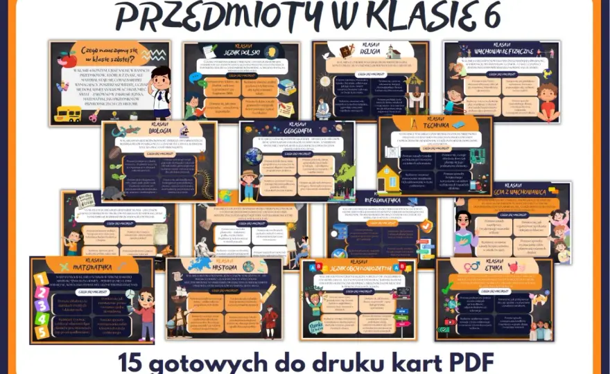Przedmioty w 6 klasie - Co się zmienia i jak przygotować?