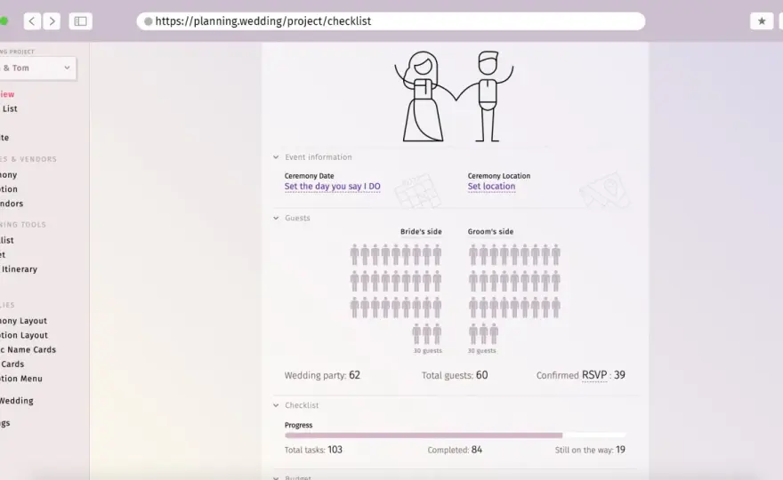 Checklist Mariage Parfait - Rétroplanning Français Sans Stress