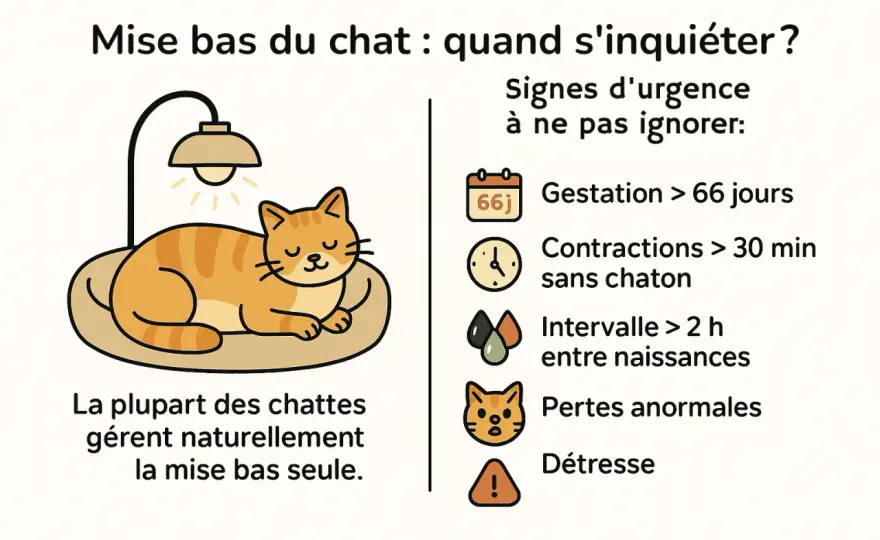 Gestation chatte - Durée, signes et conseils vétérinaires