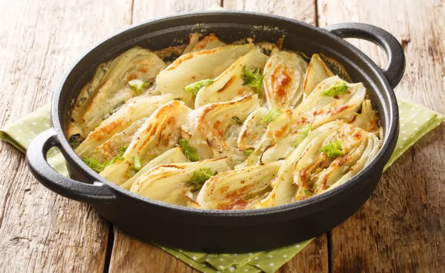 Finocchi in padella con pangrattato - Il segreto della crosticina