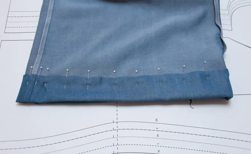 Hem Knit Trousers Perfectly - No More Wavy Hems!