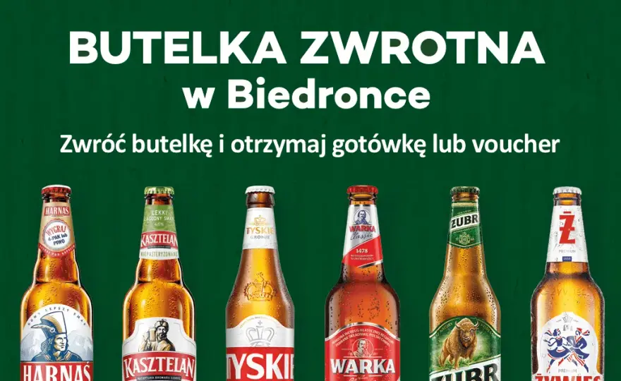 Gdzie sprzedać butelki po piwie i zyskać zwrot kaucji?