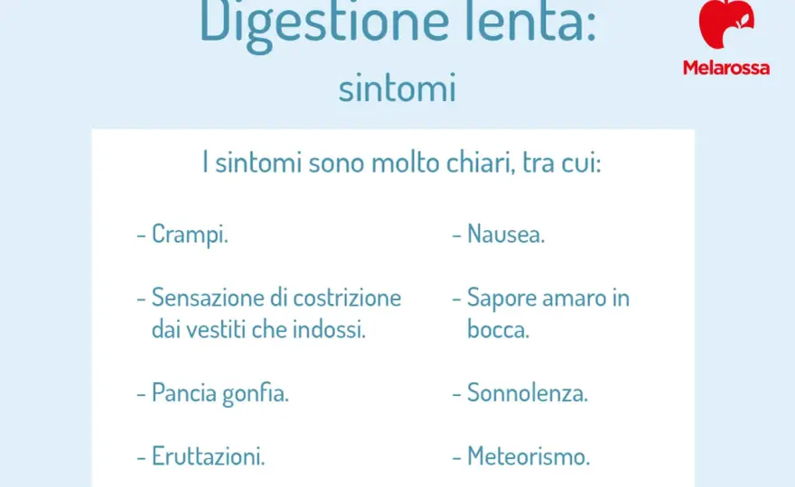 Digestione lenta dopo i pasti - cause, rimedi e segnali d’allarme