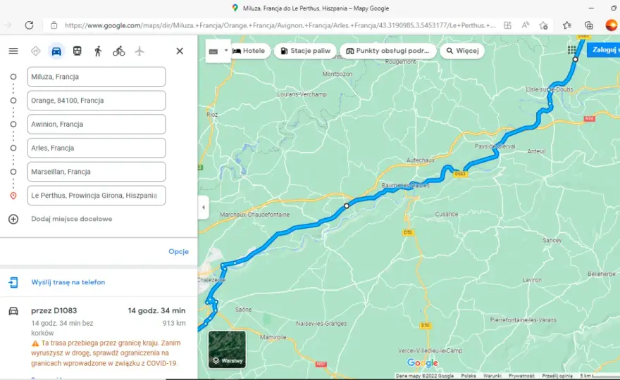 Ile jest kilometrów z Polski do Hiszpanii? Sprawdź, zanim wyruszysz