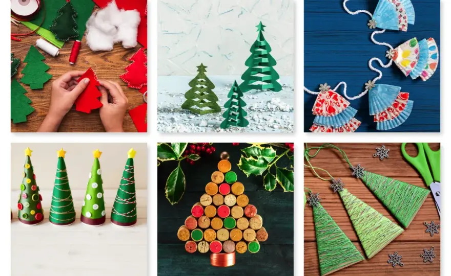 Árbol de Navidad con cajas - Decora fácil y sin gastar de más