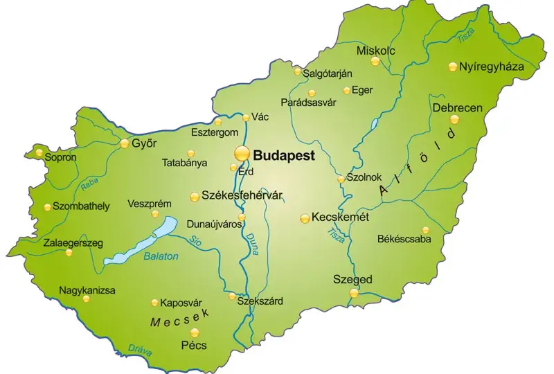 Gdzie leżą Węgry? Odkryj ich położenie w Europie Środkowej