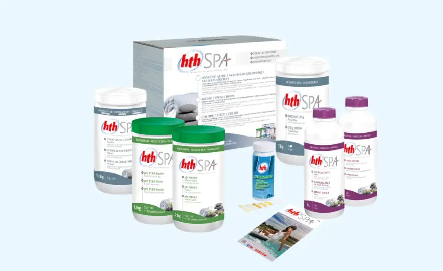 Spa - L'ordre des produits pour une eau claire sans surdosage
