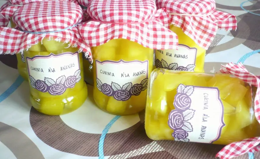 Cukinia na słodko jak ananas – zaskakujący przepis na słodkie przetwory