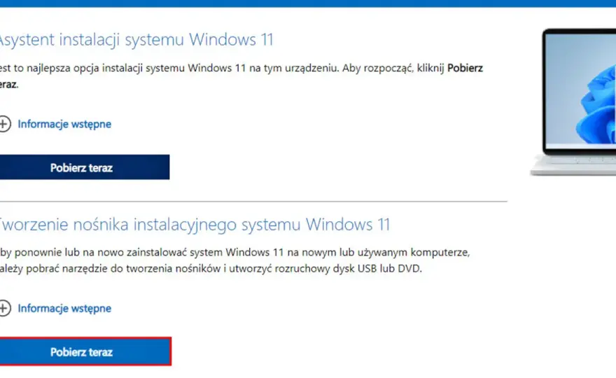 Instalacja Windows 11 - Bezpieczny poradnik krok po kroku