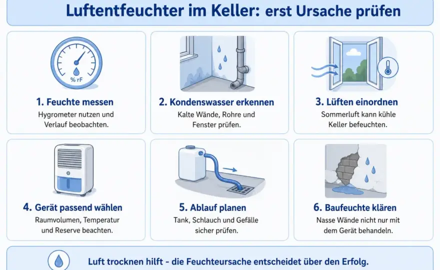 Luftentfeuchter Keller Dauerbetrieb - Sinnvoll oder Geldverschwendung?