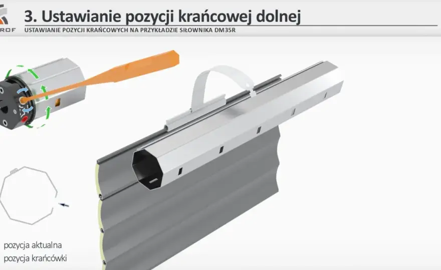 Regulacja sprężyny rolety zewnętrznej: Instrukcja krok po kroku