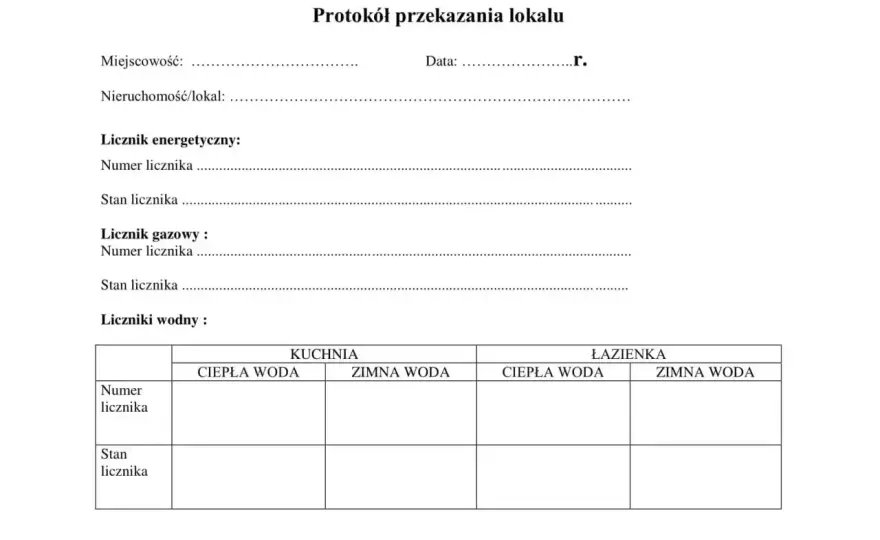 Protokół zdawczo-odbiorczy domu - co powinien zawierać?