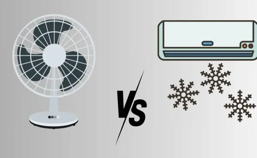 Aire acondicionado vs. ventilador - ¿Cuál te enfría mejor?