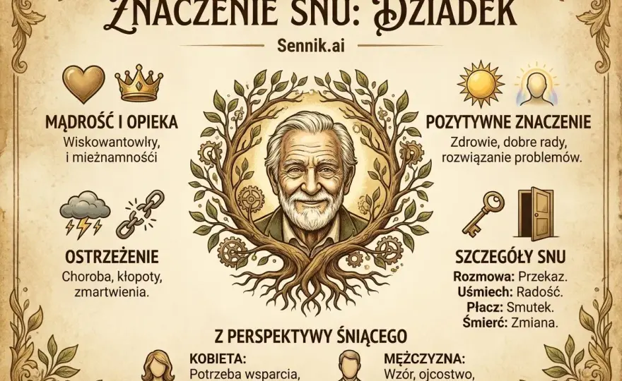 Sen o dziadku - co oznacza? Poznaj ukryty sens i symbolikę snu