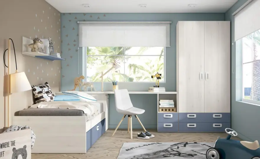 Pintar habitación juvenil - Colores y técnicas que funcionan