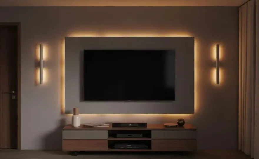 Jakie oświetlenie nad telewizorem poprawi komfort i atmosferę?