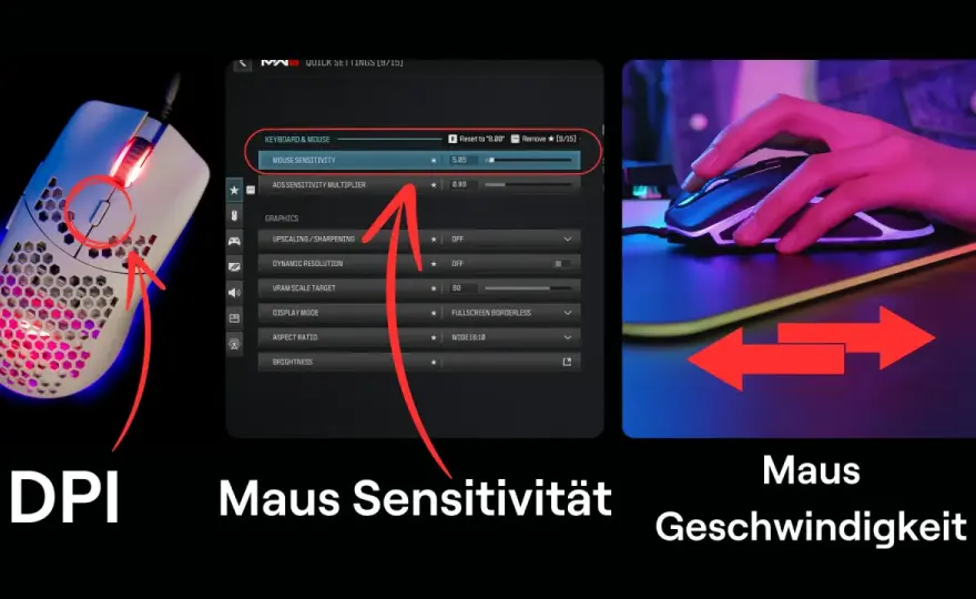 eDPI erklärt: Finde deine perfekte Maus-Sensitivität im Gaming