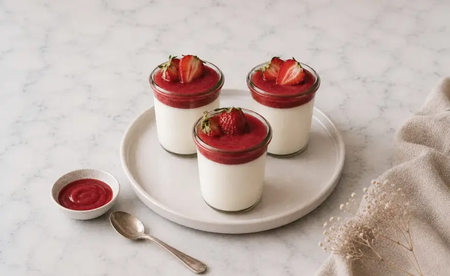 Panna Cotta Passion Inratable - Le Secret d'un Dessert Parfait