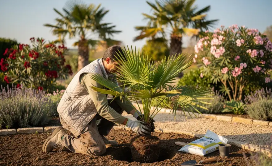 Comment planter un palmier - Guide pour une reprise réussie