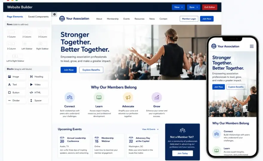 Association Website Platforms - Choose the Right Fit
