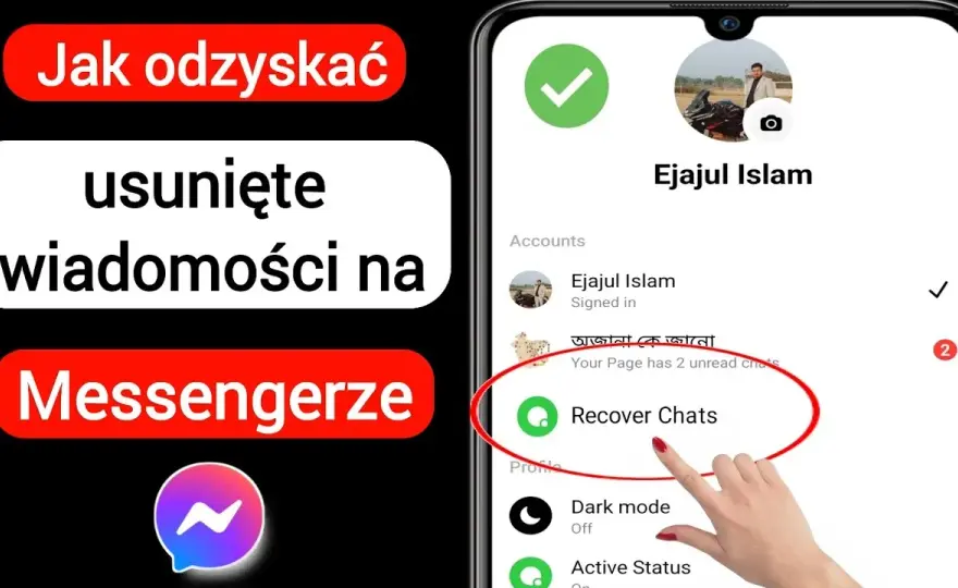 Jak odzyskać zdjęcia z messengera: jak przywrócić usunięte konwersacje?