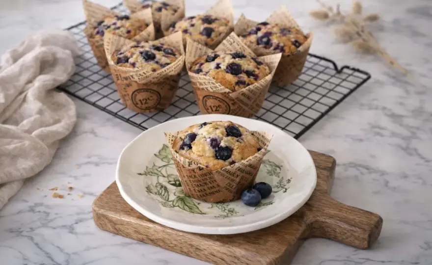 Muffin myrtille moelleux - La recette facile et inratable