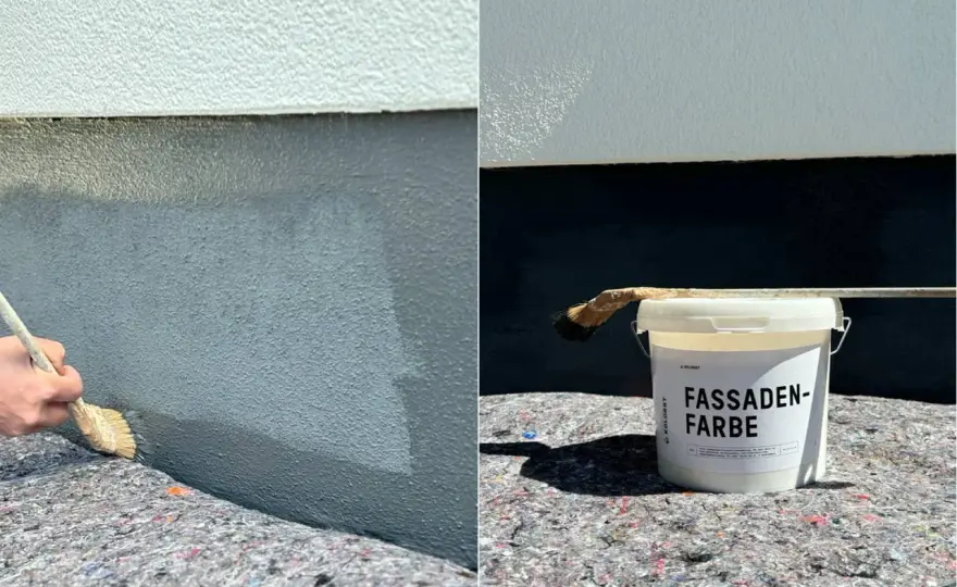 Haussockel streichen - so hält der Anstrich dauerhaft