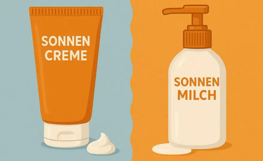 Sonnenmilch oder Sonnencreme? Welche Textur passt zu Ihrer Haut?