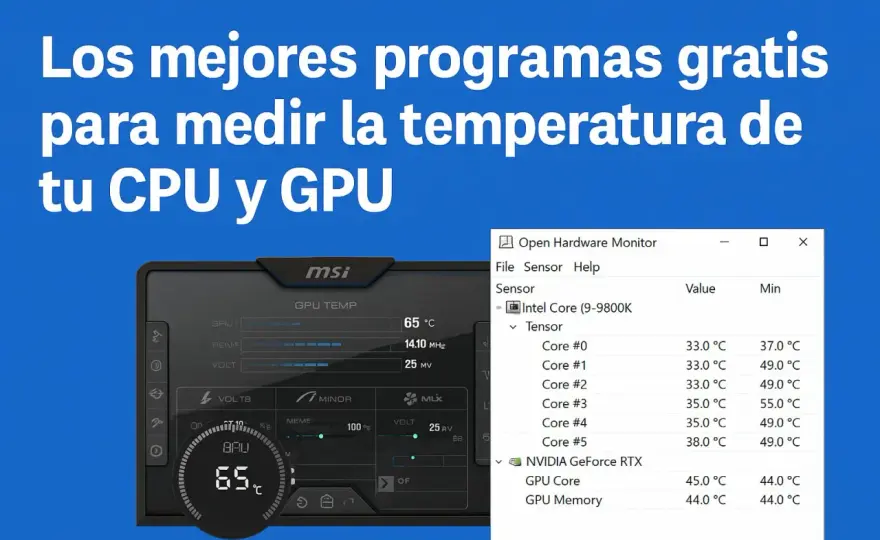 Temperatura CPU - ¿Es normal? Guía para monitorizar y actuar