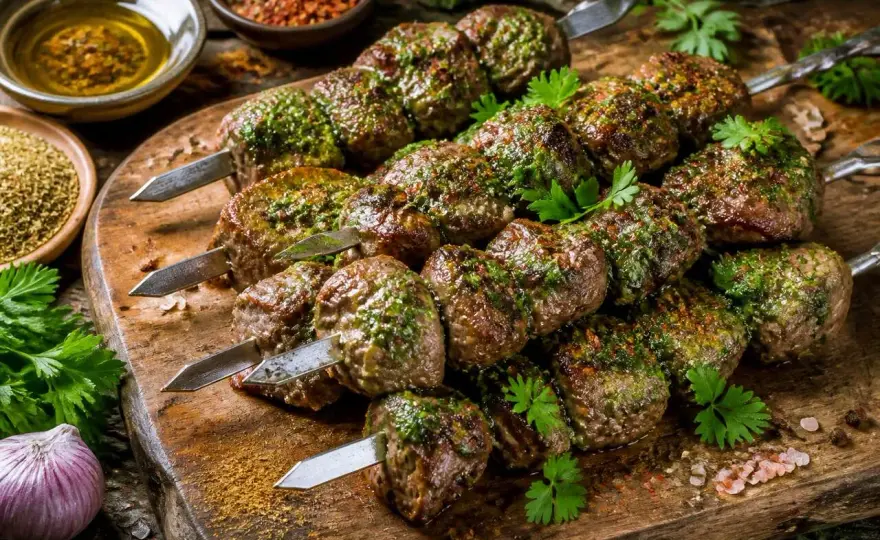Brochettes d'agneau au barbecue - Le secret d'une cuisson parfaite
