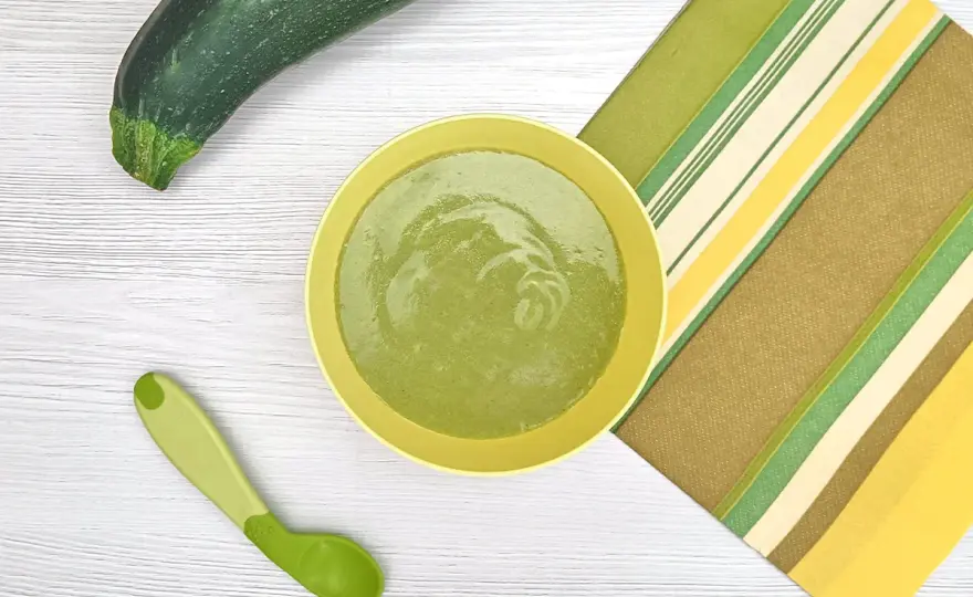 Puré de calabacín para bebé - Guía completa y segura