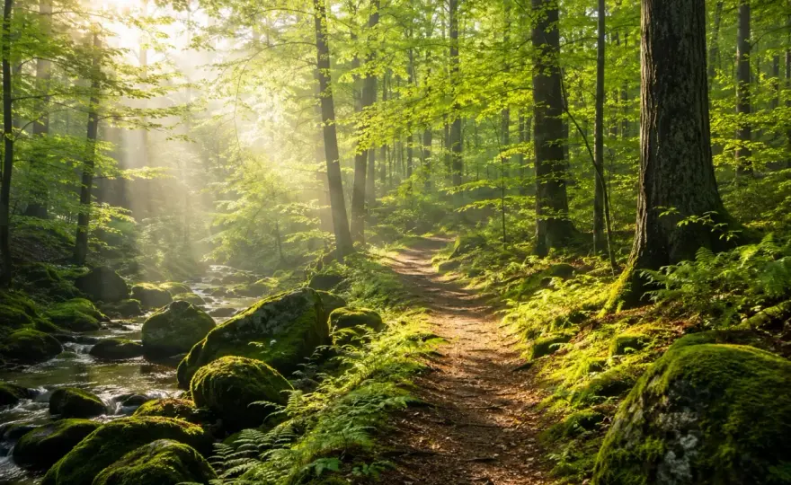 Leśna kąpiel w górach - spokojny reset zamiast kolejnego trekkingu