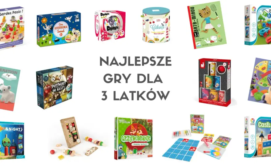 Gry zręcznościowe dla 3-latka - Jak wybrać te najlepsze?