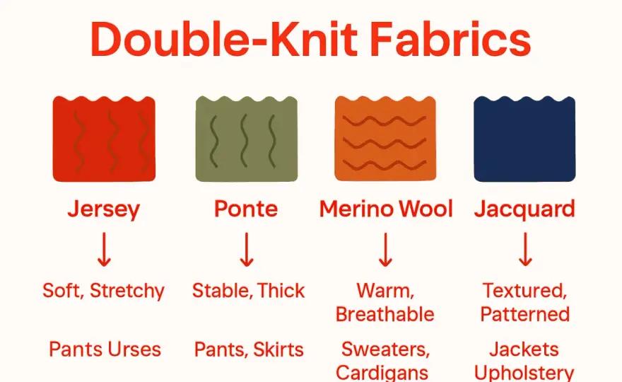 Double Knit Fabric - Your Guide to Choosing & Sewing It Right
