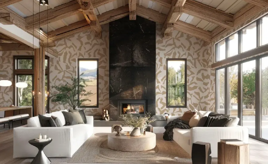 Moderner Landhausstil - warm, ruhig und alltagstauglich