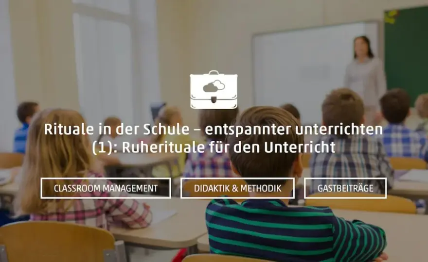 Ruhezeichen Grundschule - So gelingt ruhiger Unterricht!