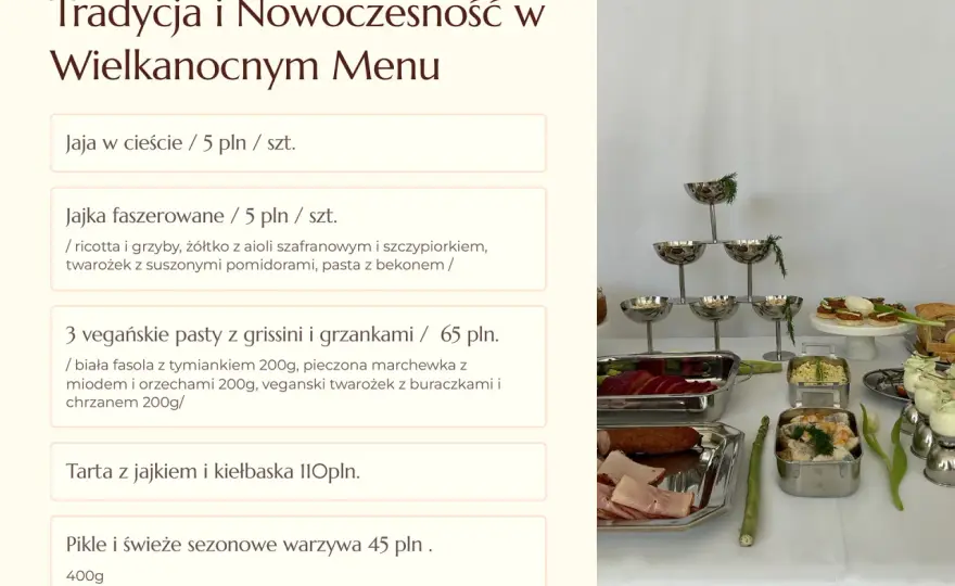 Catering Wielkanocny Warszawa: Zamów Tradycyjne Święta Bez Stresu