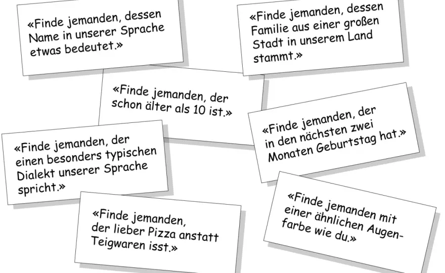 Find someone who-Methode - So gelingt sie im Unterricht