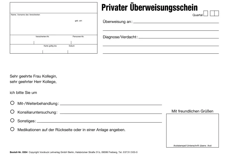 Alles über den Privatrezept Vordruck: Formate, Nutzung und Anpassung