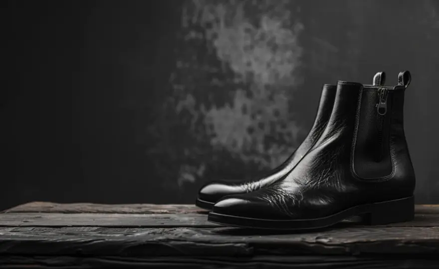 Męskie buty na obcasie: Stylowe rozwiązanie dla mężczyzn.