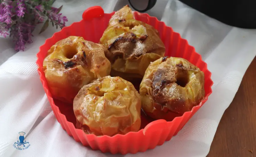 Mele cotte in friggitrice ad aria - ricetta facile e tempi giusti