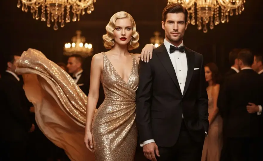 Styl Hollywood - Luksusowy look bez kostiumu. Sprawdź!