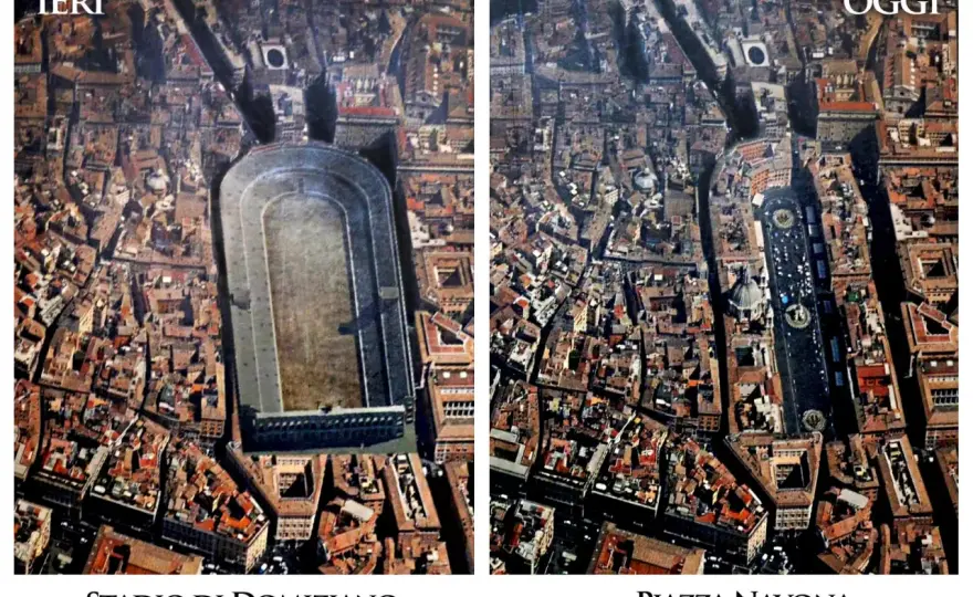 Piazza Navona e lo Stadio di Domiziano, la storia sotto la piazza