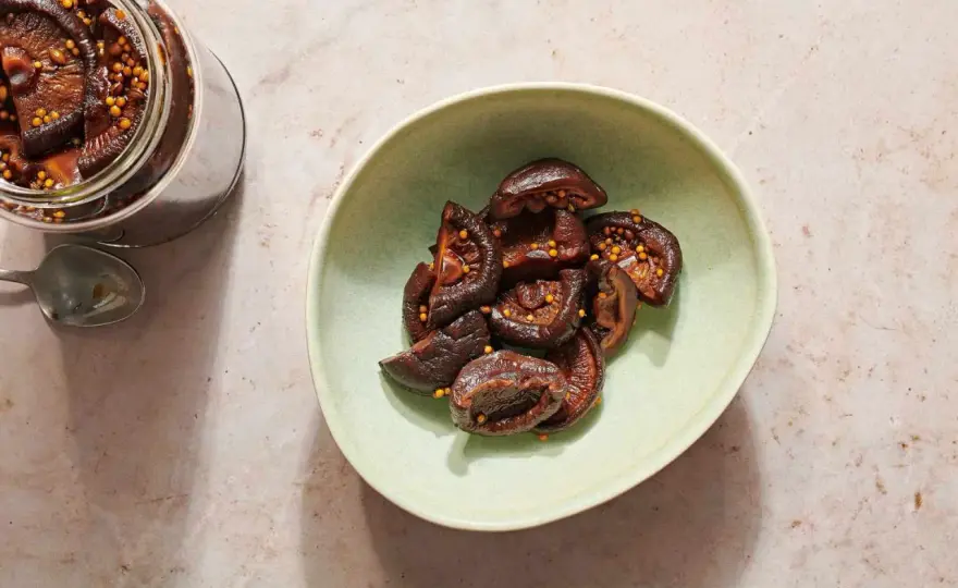 Pickled Shiitake - Easy Recipe & How to Use Them