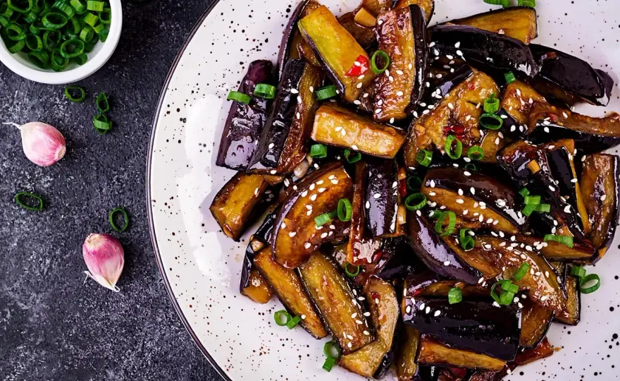 Aubergines à la poêle - Le secret pour les réussir